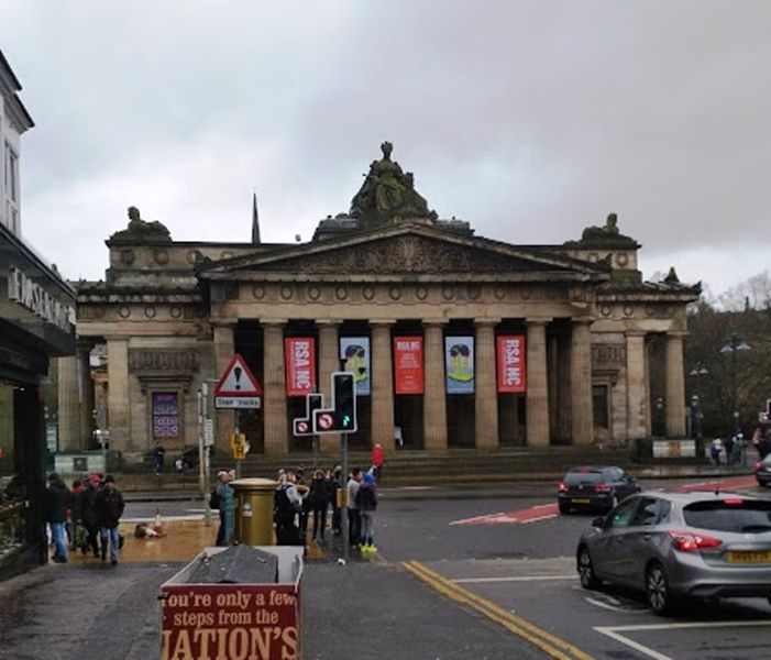 Royal Scottish Academy (Királyi Skót Akadémia) épülete
